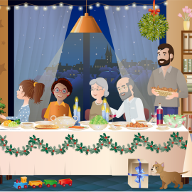 Από τις Καταβασίες των Χριστουγέννων στο Κρητικό Εορταστικό Τραπέζι
