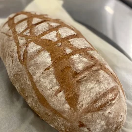 Ψωμί με χαρούπι και χόντρο